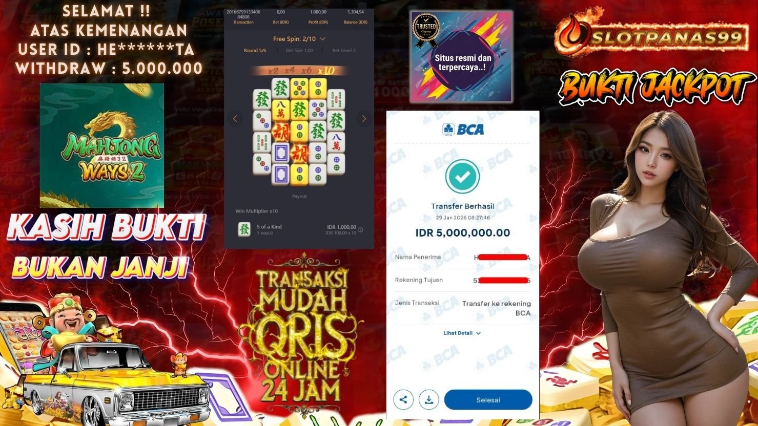 SLOTPANAS99 JACKPOT SLOT MAHJONG WAYS 2